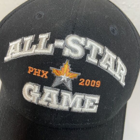 NBA All-Star Game Phoenix 2009 Adidas Cap Hat Black GN - Picture 2 of 5
